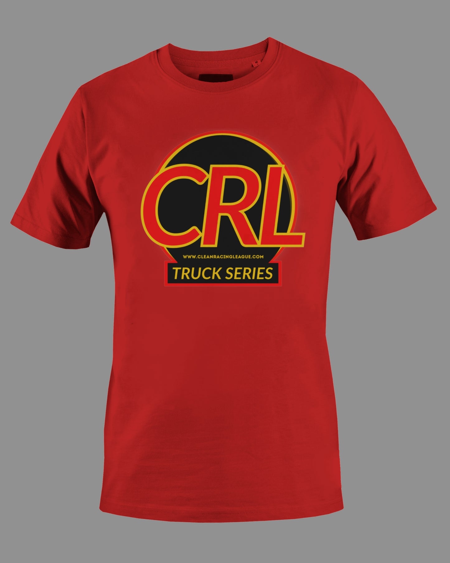 CRL IRacing Truck Series Logo Unisex Heavy Cotton T-Shirt - Red