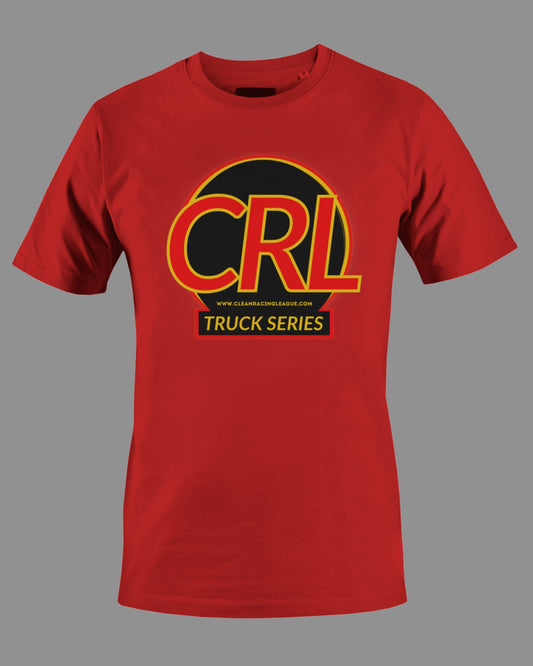 CRL IRacing Truck Series Logo Unisex Heavy Cotton T-Shirt - Red