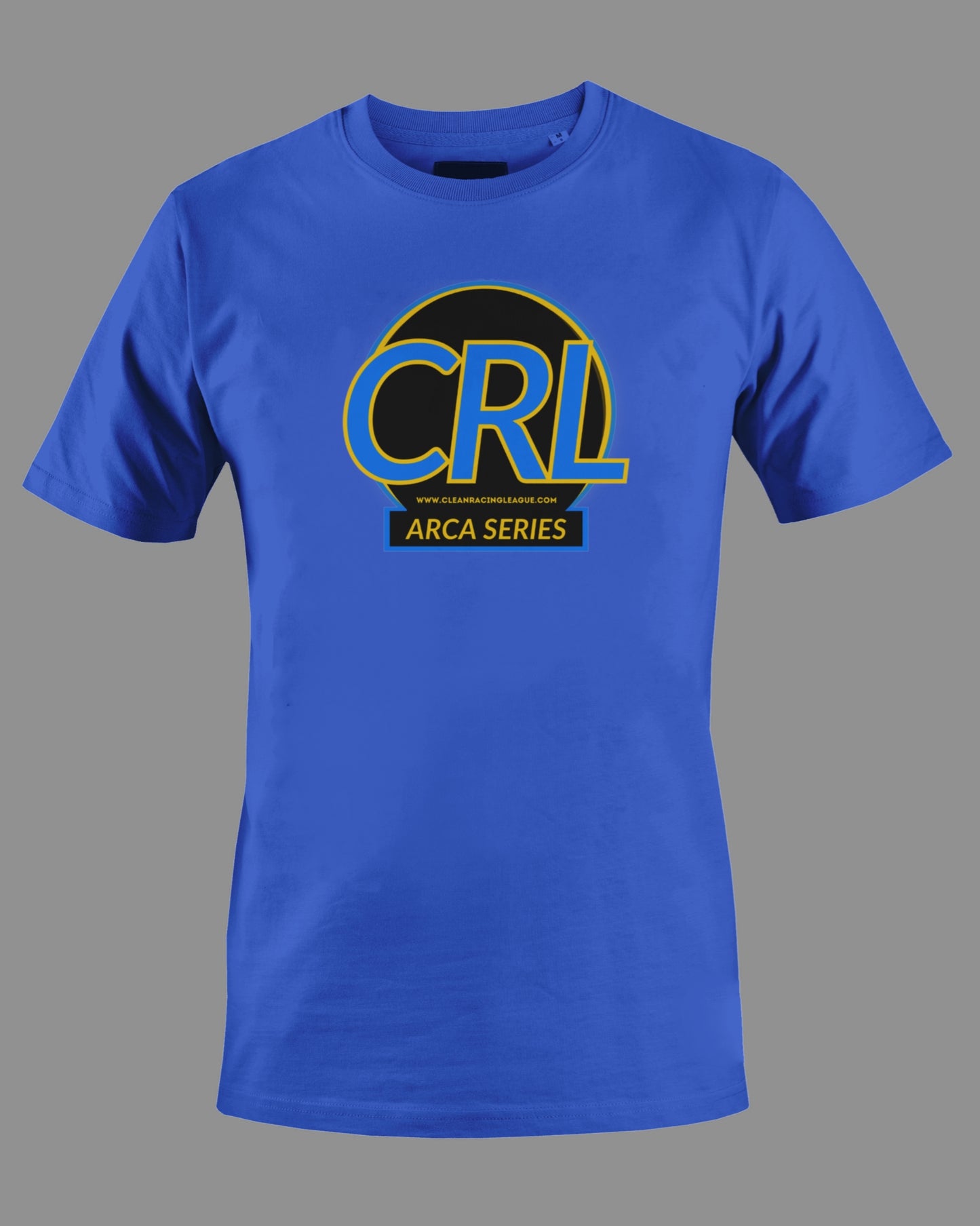 CRL IRacing ARCA Series Logo Unisex Heavy Cotton T-Shirt -  Royal Blue