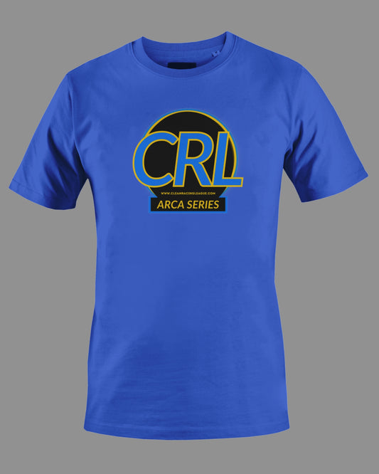 CRL IRacing ARCA Series Logo Unisex Heavy Cotton T-Shirt -  Royal Blue