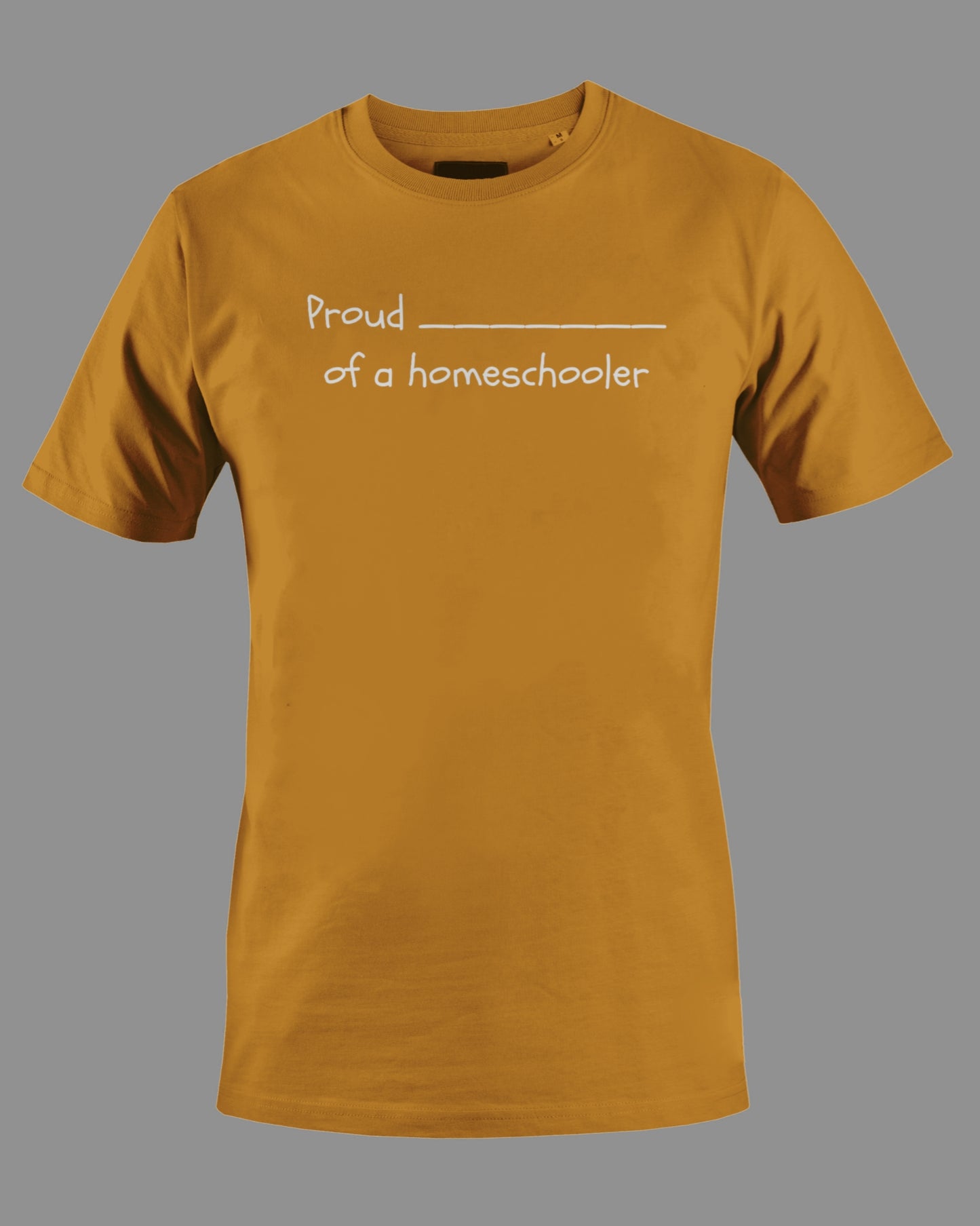 Gildan Youth G500B "Proud of a homeschooler" Logo Unisex Heavy Cotton T-shirt