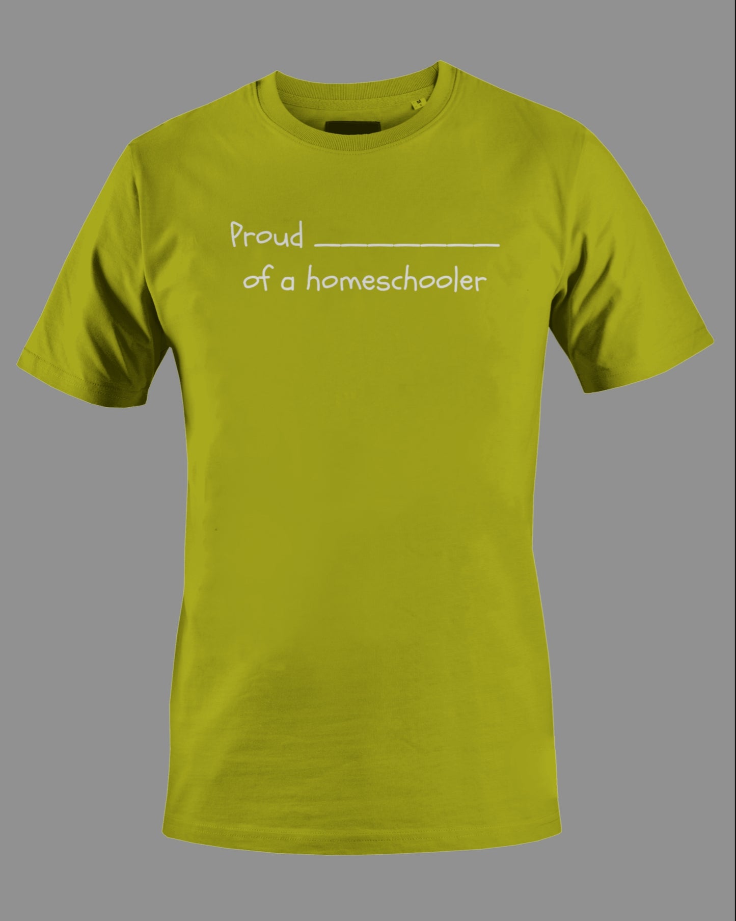 Gildan Youth G500B "Proud of a homeschooler" Logo Unisex Heavy Cotton T-shirt