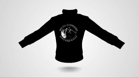 Gildan G185  "Not All Classroom has 4 walls"logo Unisex Adult Heavy Blend Hoodie