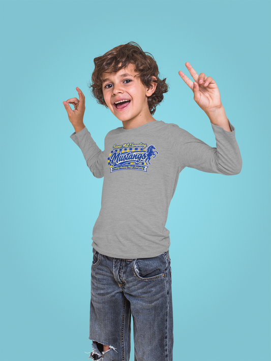 Gildan Youth 100% heavyweight cotton Long Sleeve